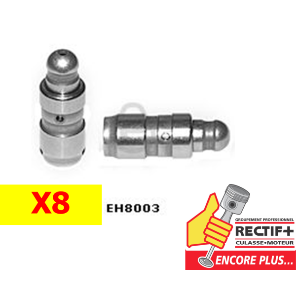 LOT DE 8 POUSSOIRS EUROCAMS VAG 2.00 / 1.6 NET HT