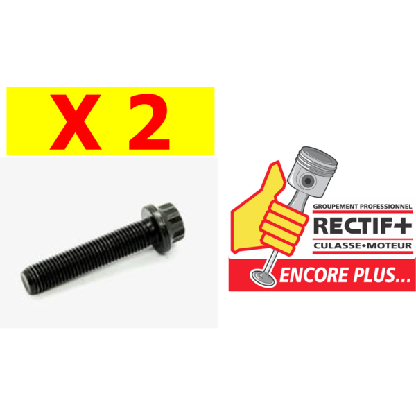 PAIRE DE VIS DE BIELLES ORIGINE HYUNDAI - KIA 1.6 1.7 CRDI NET HT