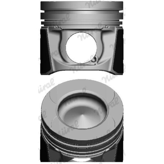 LOT DE 4 PISTONS NURAL COTE REP +0.50 M9T704 NET HT