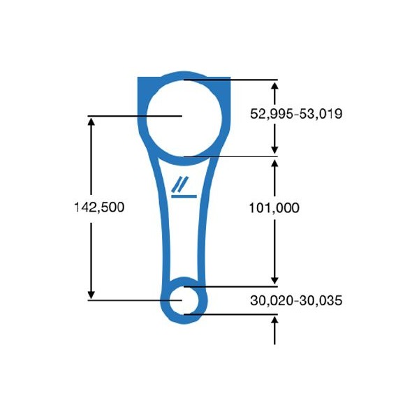 BIELLE NEUVE ADAPTABLE FORD 2.00 D NET HT