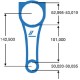 BIELLE NEUVE ADAPTABLE FORD 2.00 D NET HT