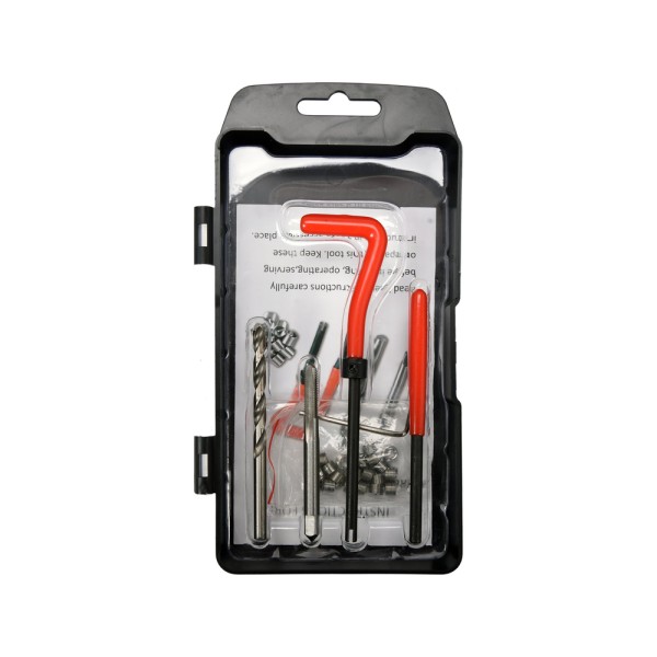KIT COMPLET AVEC OUTIL DE POSE HELICOIL GAMME ECO M05*0.8 AVEC 30 FILETS