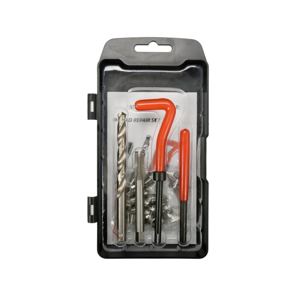 KIT COMPLET AVEC OUTIL DE POSE HELICOIL GAMME ECO M12x1.50 AVEC 20 FILETS