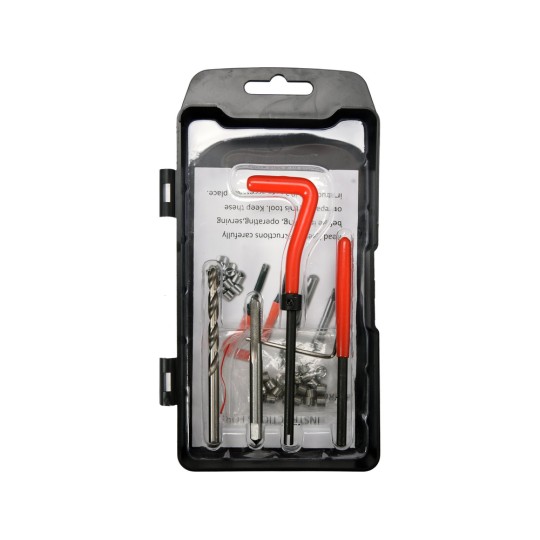 KIT COMPLET AVEC OUTIL DE POSE HELICOIL GAMME ECO M6x1.00 AVEC 30 FILETS