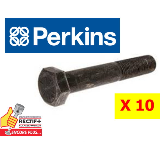 JEU DE 10 VIS DE PALIER PERKINS ORIGINE 32166329 NET HT