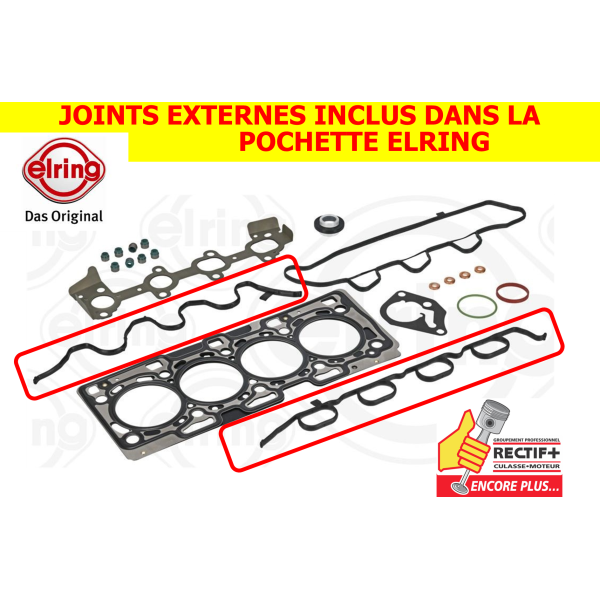 B05000 021020501 D9058600 6070105400 6080160900 HS2242NH POCHETTE RODAGE ELRING
