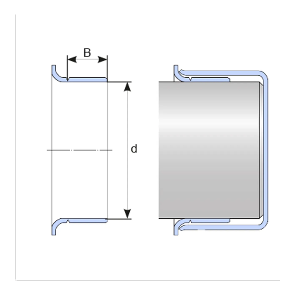 DOUILLE DE PROTECTION D'ARBRE KS NET HT  ø 90 MM