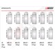 JEU DE COUSSINETS DE BIELLES STD KING BEARINGS RACING NET HT BMW M50