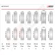 JEU DE COUSSINETS DE LIGNES STD KING BEARINGS RACING NET HT BMW M50