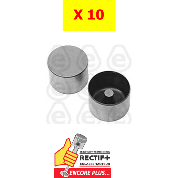 LOT DE 10 POUSSOIRS EUROCAMS 16.10 mm PRECALIBRE 1369952 NET HT ET2944 ET9512 1369952 E2265