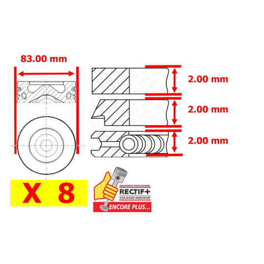 1650840500 79377200 084391000 2D7308 039RS101010N0 K1084008 9376100 448DT NET HT ø 84  2/2/2 MM 3.0 V6 306DT ET 4.8 HDI V8