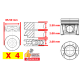 97504620 8743520700 021PI0016602 130038000321 ENT 050901050 PM015350 PK268050 3130333900 4187050 PISTON M9T 050
