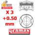 3104192050 PISTON YENMAK FORD ECOBOOST 999CM3 COTE REP 8742430700 PK26050 41949620 013PI00154002 1760299ADA31050