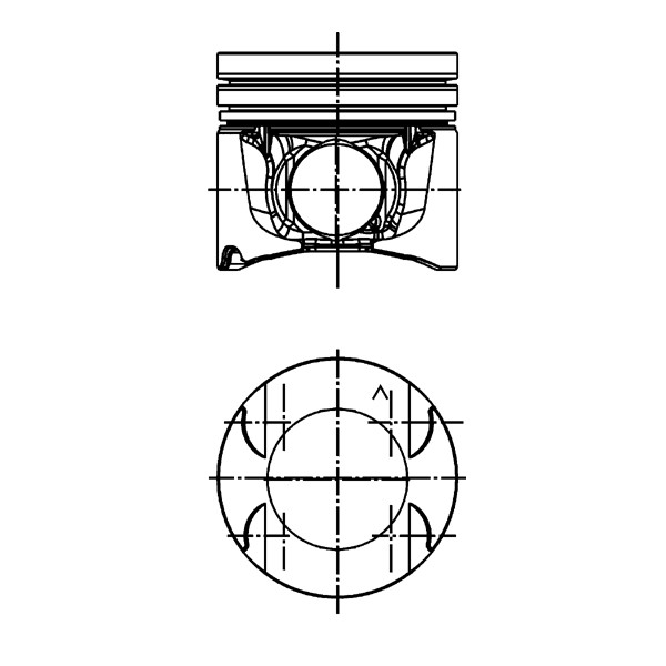 PISTON COMPLET ADAPTABLE RENAULT NISSAN V9X NET HT LOT DE 6