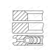 SEGMENTATION POUR 1 CYL POWERSEAL  2250810700 VOLVO D5244T 08454530000 03864N0 2D7827 800116410000