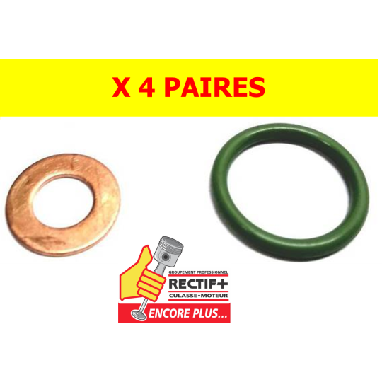 JEU DE JOINT INJECTEURS MOTEUR ZD3 ZD30 ZD30604 ZD3DDTI DXI3 7701058112 7701058113 0445110168