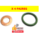 JEU DE JOINT INJECTEURS MOTEUR ZD3 ZD30 ZD30604 ZD3DDTI DXI3 7701058112 7701058113 0445110168