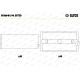 JEU DE COUSSINETS DE LIGNES STD GLYCO RENAULT ALPINE V6 Z7X 3.00  H10414STD 7701348428