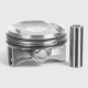 LOT DE 3 PISTONS COMPLETS ADAPTABLE COTE REP +0.50mm MOTEUR HMM HMR NET HT