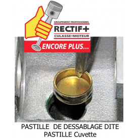 Pastille de dessablage Cuvette