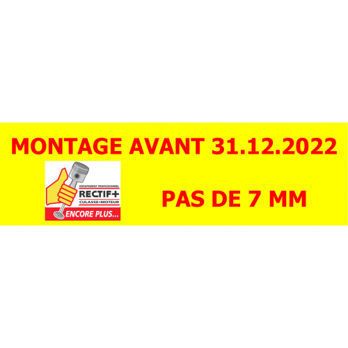 MONTAGE AVANT 31.12.2022 PAS DE 7 MM